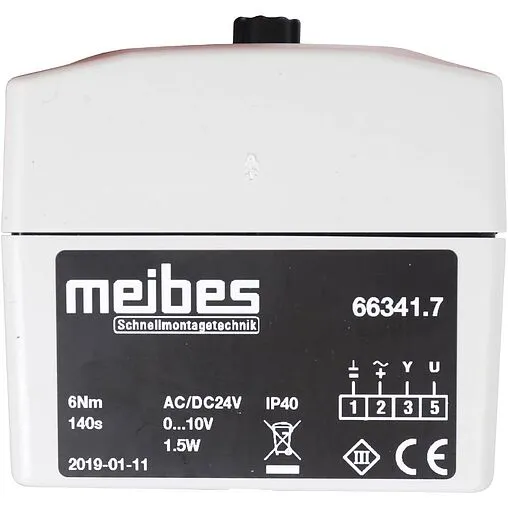 Привод для смесительных клапанов аналоговый 24 B Meibes M66341.7