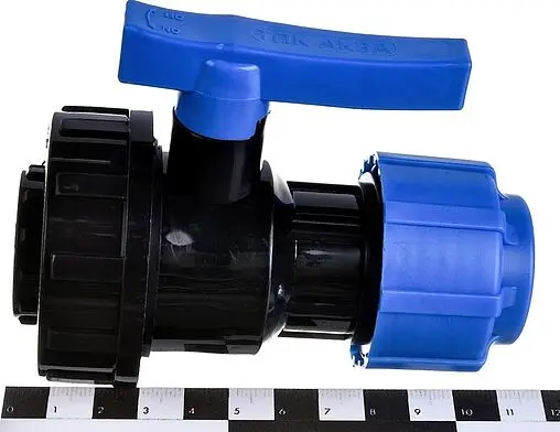 Кран шаровый с переходом на пнд трубу 25мм x ¾&quot;в ТПК-Аква 554222534