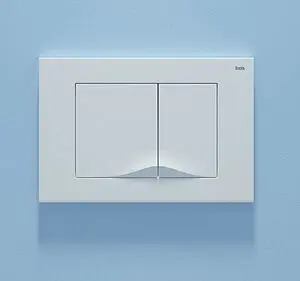 Клавиша смыва для унитаза IDDIS Unifix UNI05MWi77 белый матовый, 3