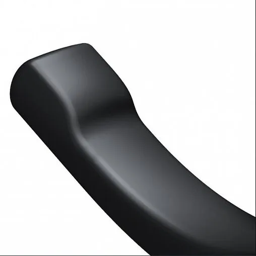 Крючок двойной Am.Pm Gem чёрный матовый A9035622