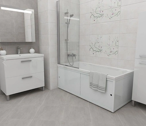 Панель для ванны боковая Cersanit Universal/2 75 белый PB-TYPE2*75-W