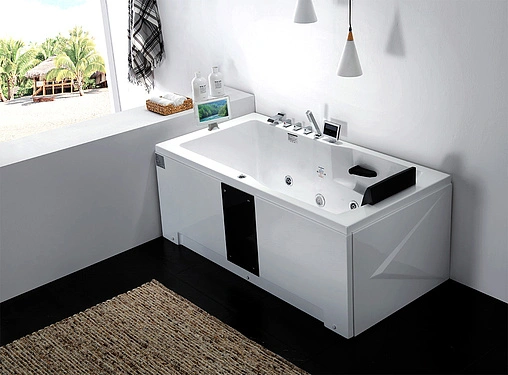 Ванна акриловая с гидромассажем Gemy 171x86 L G9066 II O L