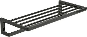 Полка для полотенец Roca Tempo чёрный 817032022, 1