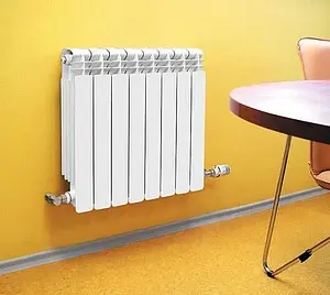 Радиатор алюминиевый 4 секции Global Iseo 350 IS035004, 2