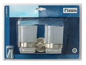 Стакан двойной Fixsen Modern сатин FX-51507 Стакан двойной Fixsen Modern сатин FX-51507, 2