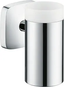 Стакан Hansgrohe PuraVida хром/белый 41504000 Стакан Hansgrohe PuraVida хром/белый 41504000, 1
