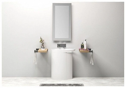 Раковина Aquanet Ellipse V25 68 белый 00198952