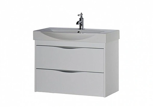 Тумба под умывальник Aquanet Франка 85 белый 00183053