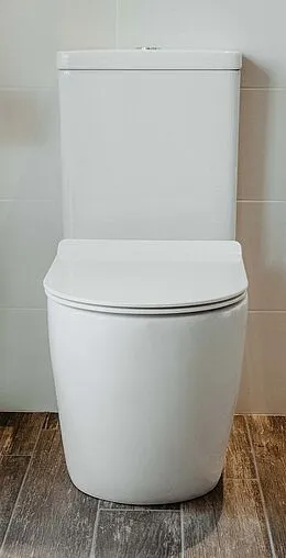 Унитаз-компакт безободковый Logan L1C белый 00261949+00261950