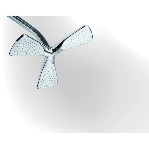 Лейка верхнего душа Kludi Fizz белый/хром 6757805-00