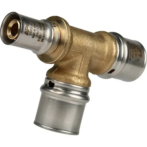 Тройник пресс редукционный 26мм x 26мм x 16мм APE AP131 26x26x16