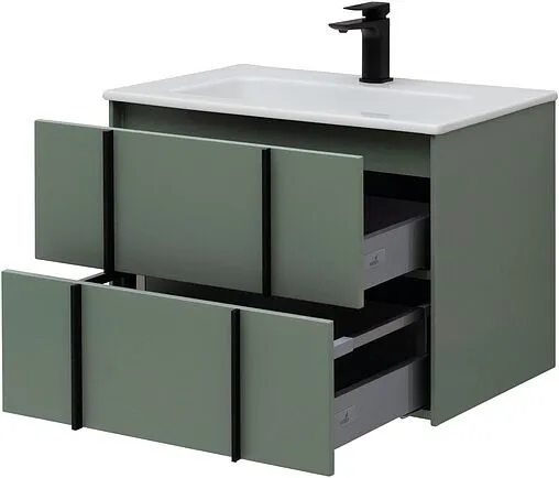 Тумба-умывальник подвесной Allen Brau Reality 70 олива 1.32004.CGM+