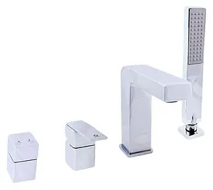 Смеситель на борт ванны на 4 отверстия Rav Slezak Loira хром LR565.5P, 1