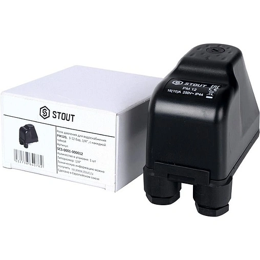 Реле давления Stout PM12G ¼"нг SCS-0001-000012 Реле давления Stout PM12G ¼"нг SCS-0001-000012