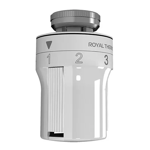 Головка термостатическая M30х1,5 Royal Thermo Design белый RTE 50.030 Головка термостатическая M30х1,5 Royal Thermo Design белый RTE 50.030
