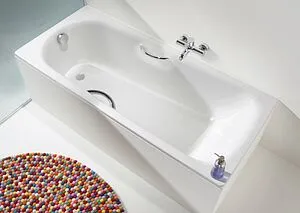 Ванна стальная Kaldewei Saniform Plus Star 160x75 mod. 333 anti-slip (полный)+easy-clean с отв. для ручек белый 133334013001 Ванна стальная Kaldewei Saniform Plus Star 160x75 mod. 333 anti-slip (полный)+easy-clean с отв. для ручек белый 133334013001, 3