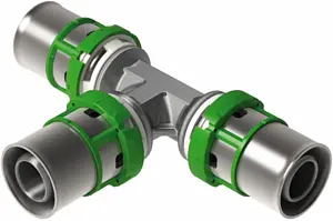 Тройник пресс соединительный 16мм Comap MultiSkin 7130W16, 1