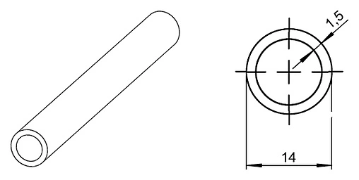 Труба сшитый полиэтилен Rehau Rautherm S 17 x 2.0 мм PE-Xa EVAL бухта 240м 11361401240