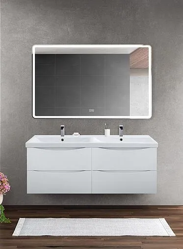 Тумба-умывальник подвесная BelBagno MARINO-CER 120 Bianco Lucido MARINO-CER-1200-4C-SO-2-BL-P+BB-0325-120-2-LVB
