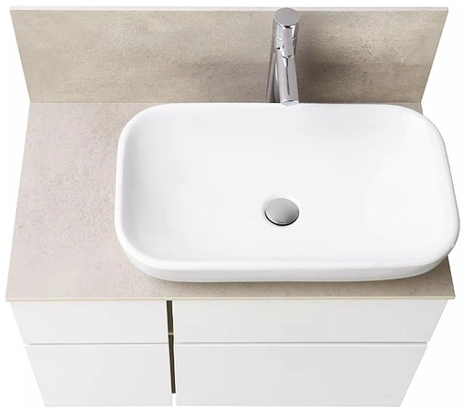 Столешница+панель Aquaton Мишель 80 керамогранит 1A253203MIX40