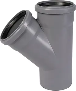 Тройник внутренний D=125x125мм Угол 45° Ostendorf HTEA 116200, 1