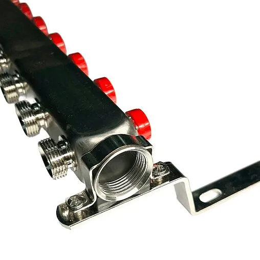 Группа коллекторная без расходомеров 11 отводов 1&quot;в/в x ¾&quot;ек Uni-fitt TECHNO 451W4311