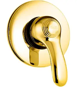 Смеситель для душа скрытого монтажа Fiore Jafar золото 47GO5130, 1