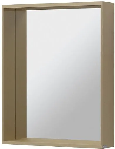 Зеркало с подсветкой Allen Brau Priority 75x60 латунь браш 1.32016.03