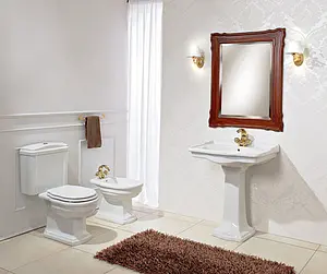 Унитаз-компакт Cezares Royal Palace белый CZR-012+CZR-012T Унитаз-компакт Cezares Royal Palace белый CZR-012+CZR-012T, 4