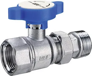 Кран шаровый с американкой (под термометр) ¾"в x ¾"н красный Far FS 3052 34R Кран шаровый с американкой (под термометр) ¾"в x ¾"н красный Far FS 3052 34R, 1