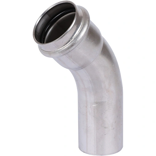 Уголок пресс однорастубный 42мм угол 45° Sanha NiroSan 9040 6904042