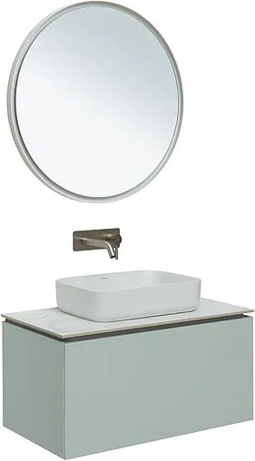 Тумба под умывальник подвесная Allen Brau Infinity 85 папирус 1.21002.PWM