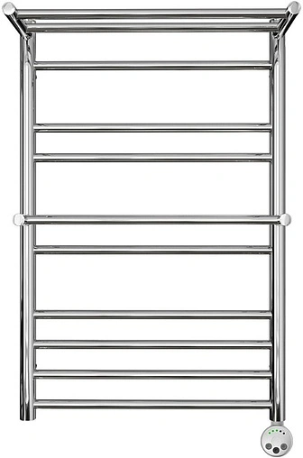 Полотенцесушитель электрический лесенка Lemark Pramen П10 800х500 полированная сталь LM33810E