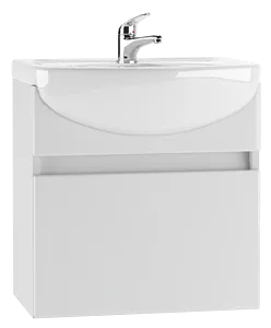 Тумба-умывальник подвесной Айсберг Классик 55 белый DA3006T+4607152360509, 1