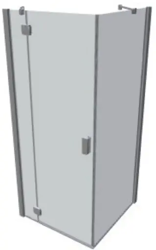 Душевое ограждение 1000x1000мм прозрачное стекло Roltechnik Hitech Line HBO1+HBB/1000*1000 284-1000000-06-02+286-1000000-06-02 Душевое ограждение 1000x1000мм прозрачное стекло Roltechnik Hitech Line HBO1+HBB/1000*1000 284-1000000-06-02+286-1000000-06-02, 2