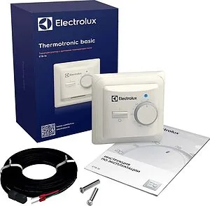 Терморегулятор Electrolux Thermotronic Basic слоновая кость ETB-16 EEC Терморегулятор Electrolux Thermotronic Basic слоновая кость ETB-16 EEC, 5
