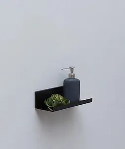 Полка Aquanet Магнум 30 чёрный матовый 00302224, 5