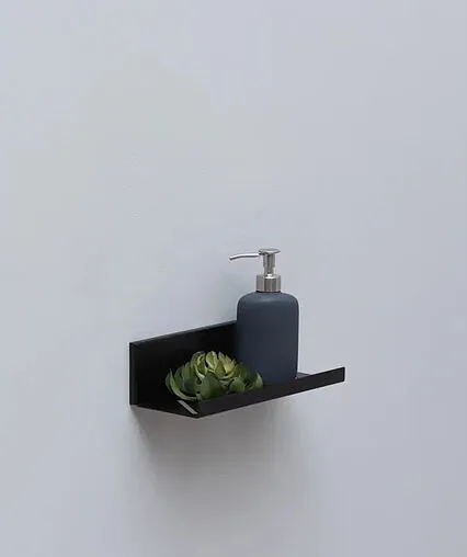 Полка Aquanet Магнум 30 чёрный матовый 00302224