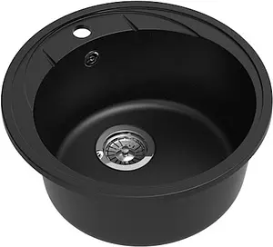 Мойка кухонная Ewigstein Elegant E-R45 черный Мойка кухонная Ewigstein Elegant E-R45 черный, 1