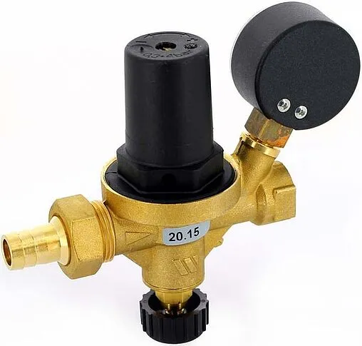 Клапан подпиточный с манометром ½" WATTS ALIMAT ALMD 10004889 Клапан подпиточный с манометром ½" WATTS ALIMAT ALMD 10004889