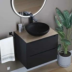 Раковина Uperwood UPD Sfera черный матовый 291020318 Раковина Uperwood UPD Sfera черный матовый 291020318, 3