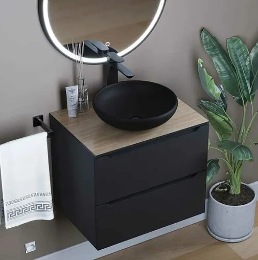 Раковина Uperwood UPD Sfera черный матовый 291020318