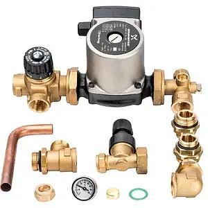 Узел насосно-смесительный с насосом Grundfos UPSO 25-65 130 Stout SDG-0120-002002, 1