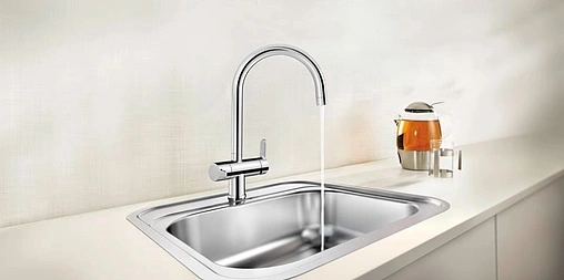 Смеситель для кухни с подключением к фильтру Blanco Trima хром 525136