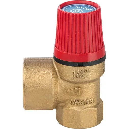 Клапан предохранительный ½&quot; 1.5 бар Stout SVS-0001-001515