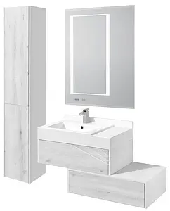 Зеркало с подсветкой Aquaton Сакура 80 с подогревом 1A236502SKW80, 4