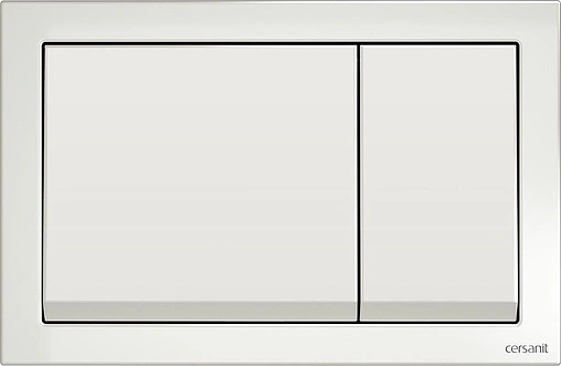 Комплект 6 в 1 Cersanit Delfi S-SET-DEL/Vec/TPL/En-Wh-w с кнопкой Enter BU-ENT/WH белый глянцевый