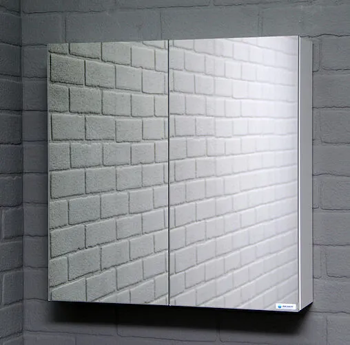 Шкаф-зеркало Айсберг Мечта 55 белый DM2305HZ