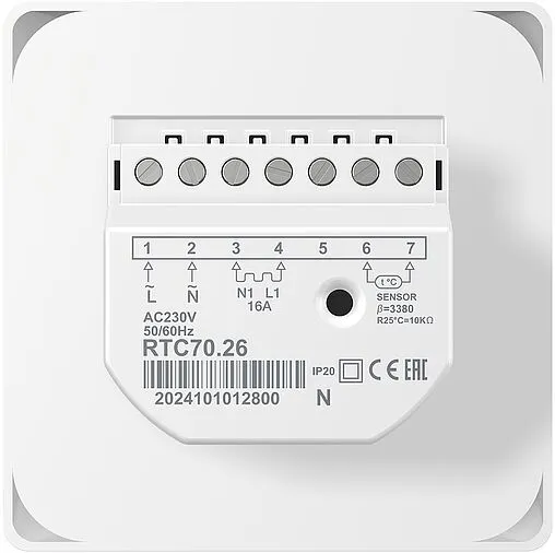 Терморегулятор Thermex Nexum белый 808000