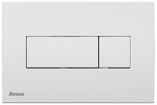 Клавиша смыва для унитаза Ravak Uni X01457 белый глянцевый